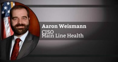 Aaron Weismann, Chief Information Security Officer, Main Line Health