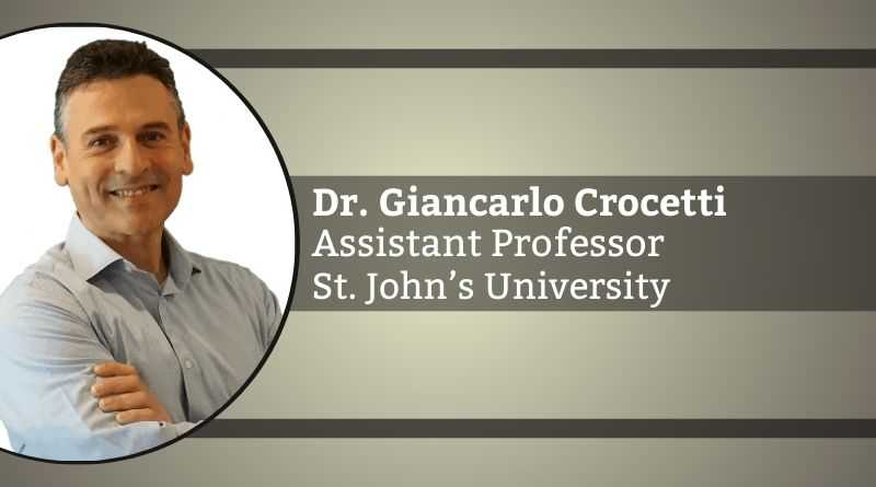 Dr. Giancarlo Crocetti, Assistant Professor, St. John’s University