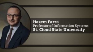 Hazem Farra, Professor of Information Systems at St. Cloud State University
