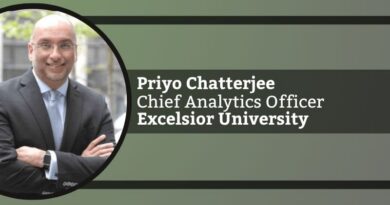 Priyo Chatterjee, Chief Analytics Officer, Excelsior University