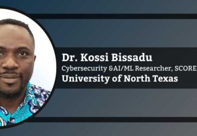 Dr. Kossi Bissadu, Cybersecurity &AI/ML Researcher, SCORE Lab, University of North Texas, and Technical Member of IEEE Consumer Technology Society (CTSoc)